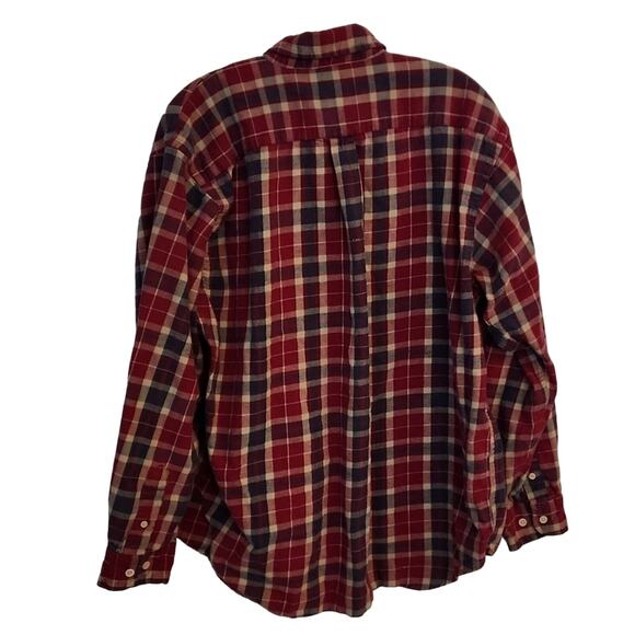 American Eagle Flannel Plaid Buttondown, XL - Picture 6 of 6
